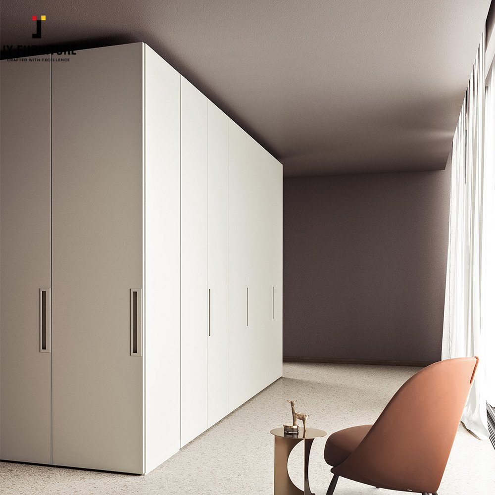 JY Bedroom Furniture Ready To Assemble Cheap Price Premium Quality Customizable White Hardwood Wardrobes From Vietnam