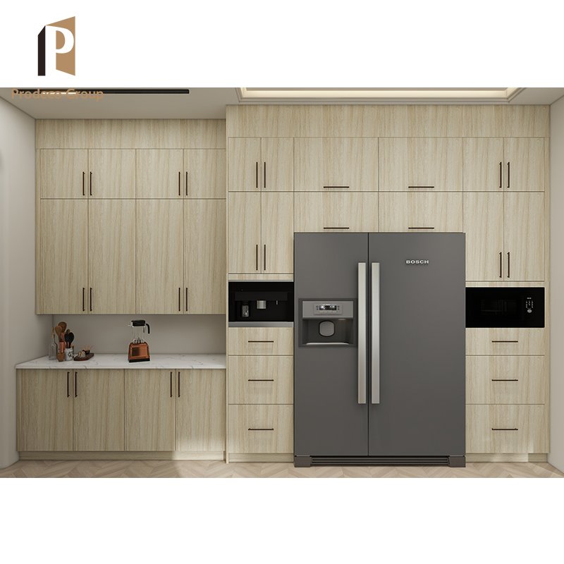 House American Modular Wood Modern Furniture Shaker Small Kitchen Cabinet