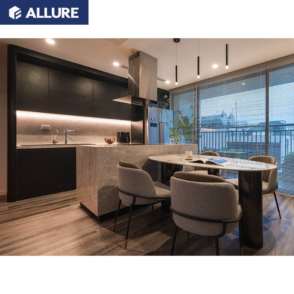 Allure Whole House Custom Modern Design Kitchen Cabinet Design Idea