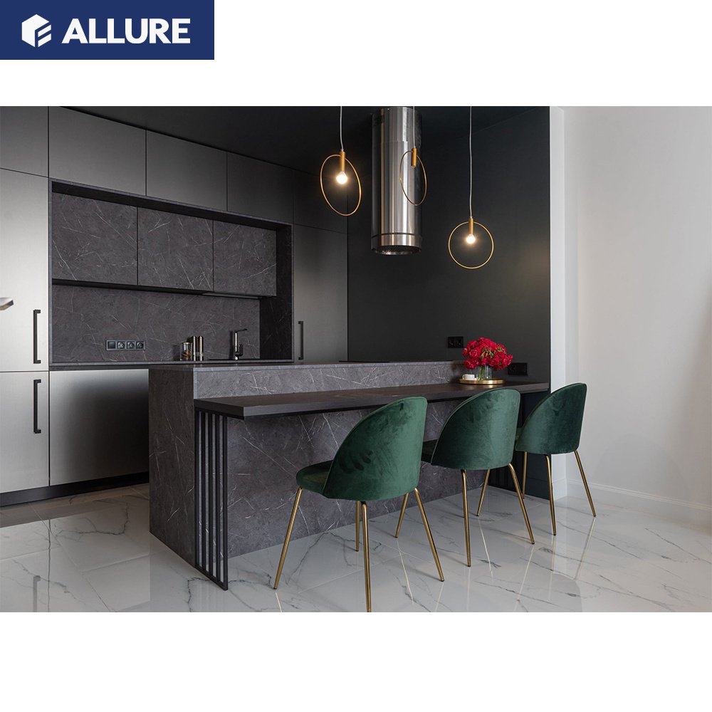 Allure Whole House Custom Modern Design Kitchen Cabinet Design Idea