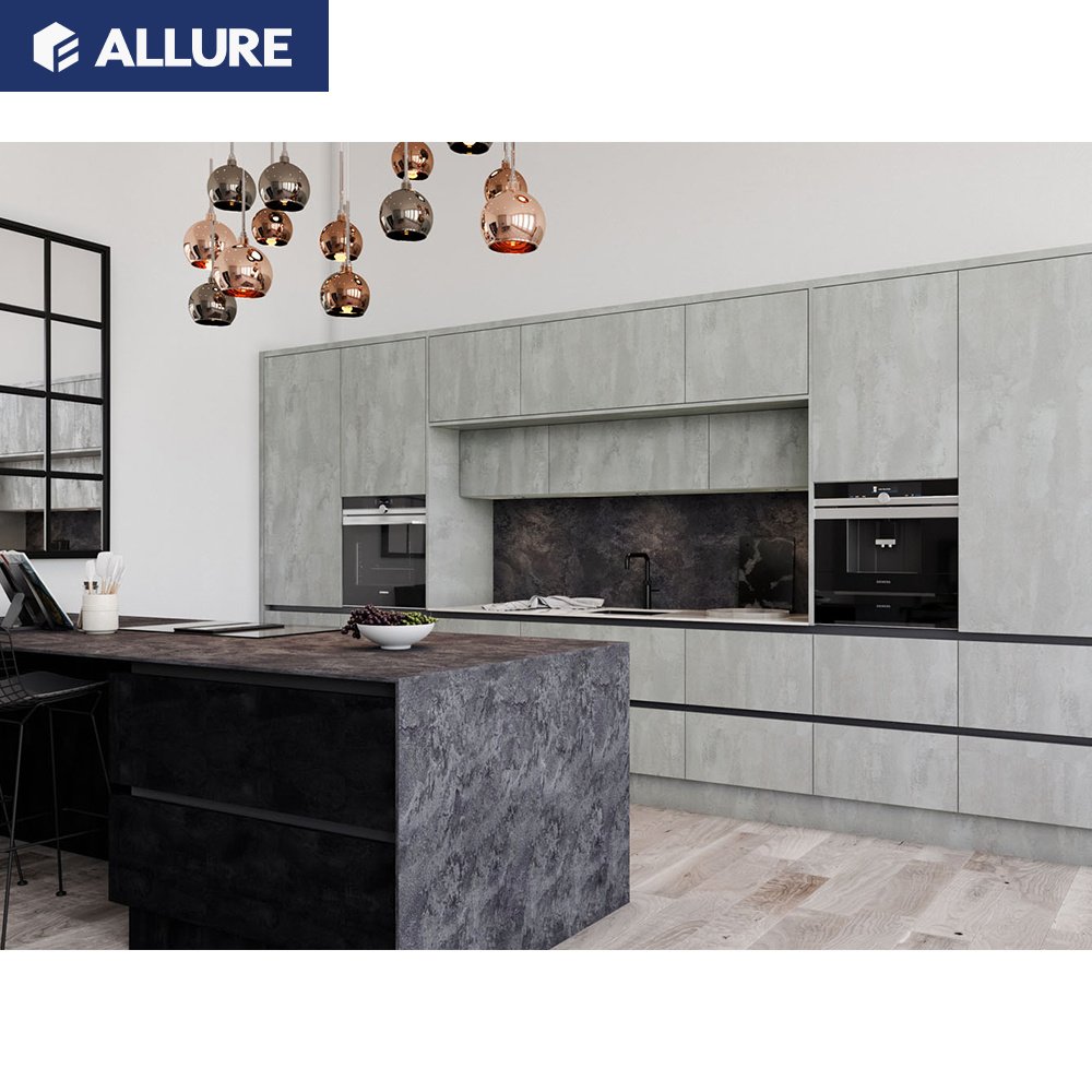 Allure Whole House Custom Modern Design Kitchen Cabinet Design Idea