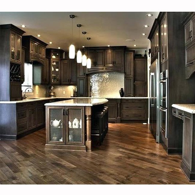 Luxury custom cupboards beautiful cabinets islands red cedar wooden corner kitchen door design