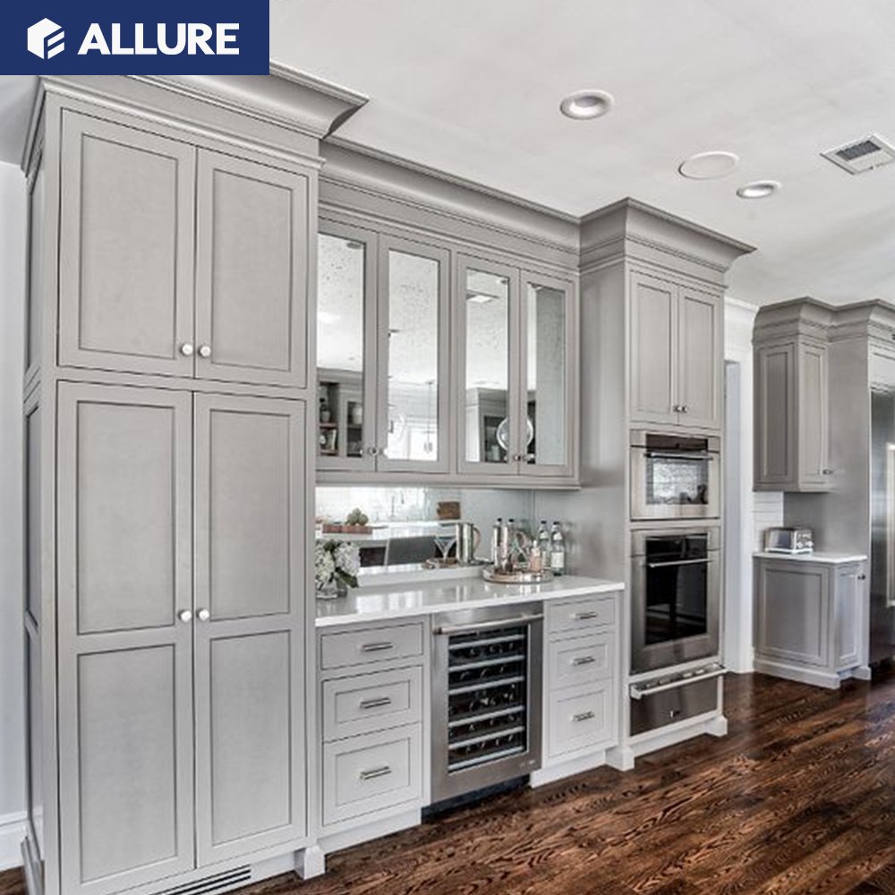 Allure modern zambia build in wooden plywood used kitchen storage cabinet craigslist color combinations