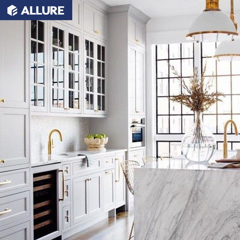 Allure modern zambia build in wooden plywood used kitchen storage cabinet craigslist color combinations