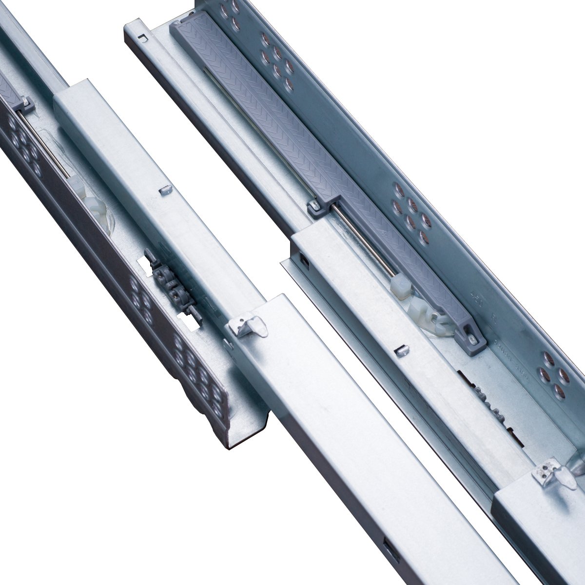 Fusaier full extension basket drawers channel push open hidden telescopic rails soft close undermount concealed drawer slides