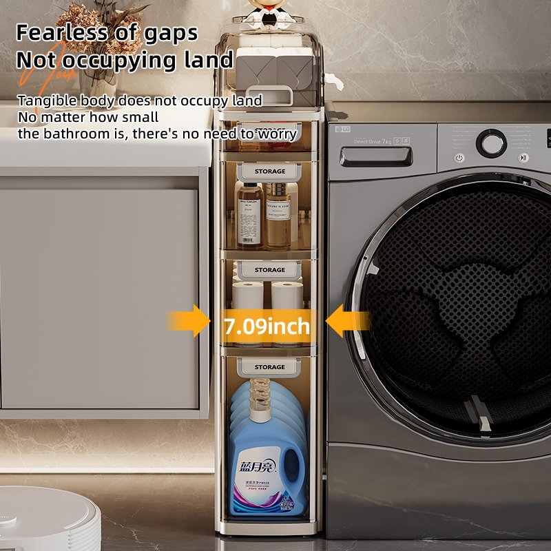 Modern Multi-Layer Drawer Type Bathroom Storage Rack Waterproof Plastic Sewing Cabinet Household Storage Baskets