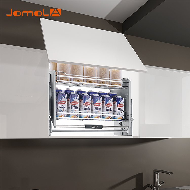 New style kitchen cabinet lift pull down dish rack elevator basket cabinet elevator