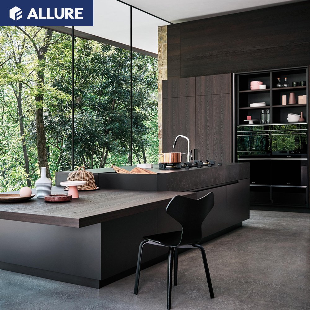 Allure Smart Ready To Assemble Phenolic Japanese Powder Coated Kitchen Cabinets And Countertops With Metal Drawers