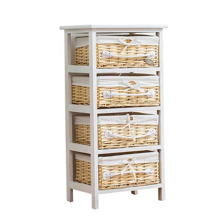 Wholesale hand-made willow furniture storage drawers, baskets, storage boxes and lined boxes