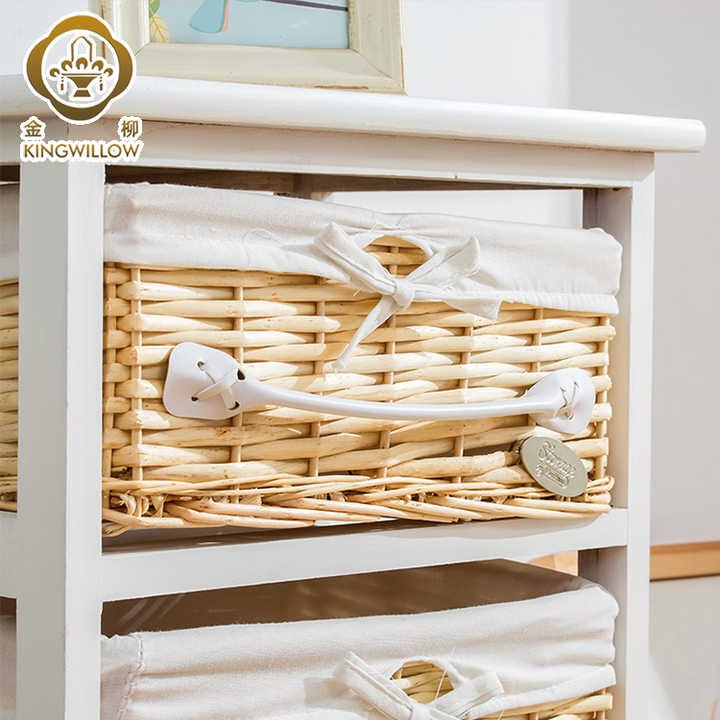 Wholesale hand-made willow furniture storage drawers, baskets, storage boxes and lined boxes