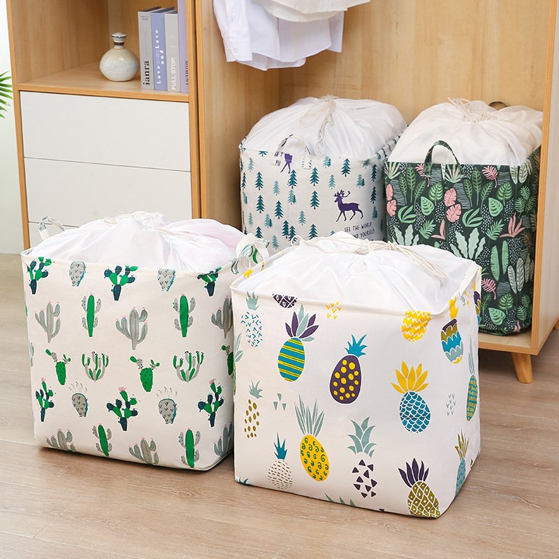 Hot Sale Wardrobe Cabinet bin cubes Drawer Organizer Fabric Bedroom Quilt Clothes Storage Box bag