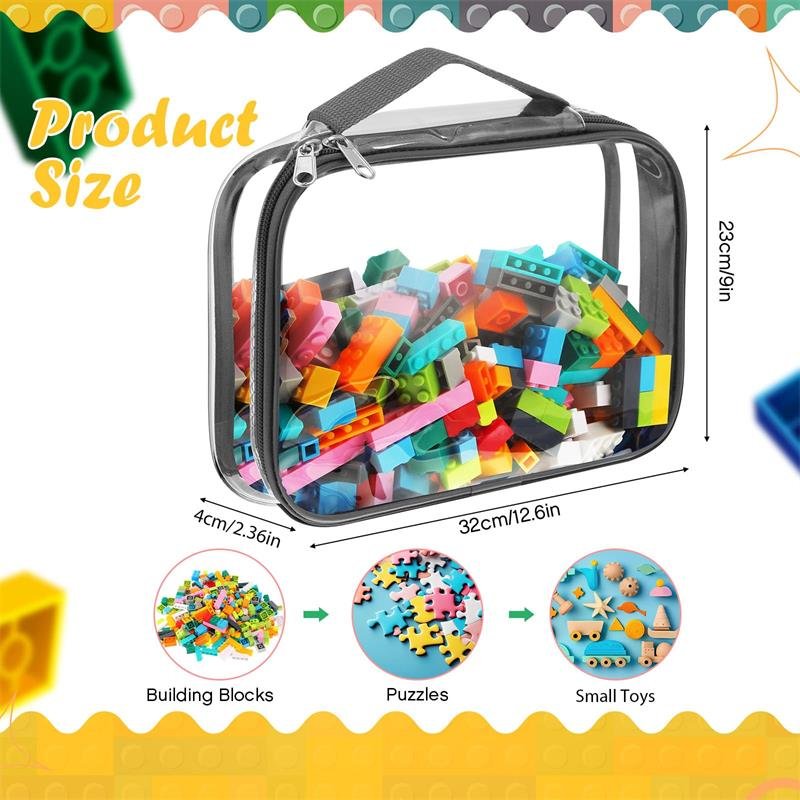 Transparent Toy Organizers & Storage Bags Declutter and Organize Your Child's Toys in No Time