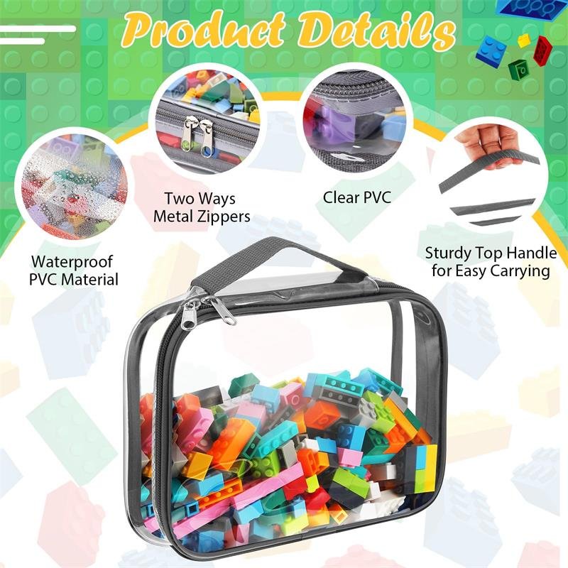 Transparent Toy Organizers & Storage Bags Declutter and Organize Your Child's Toys in No Time