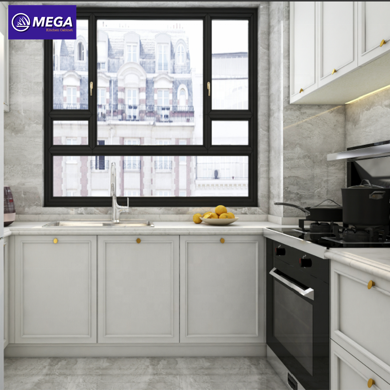 Top class fitting kitchen design American style home kitchen furniture cabinet with tall pantry kitchen cupboard set cabinet