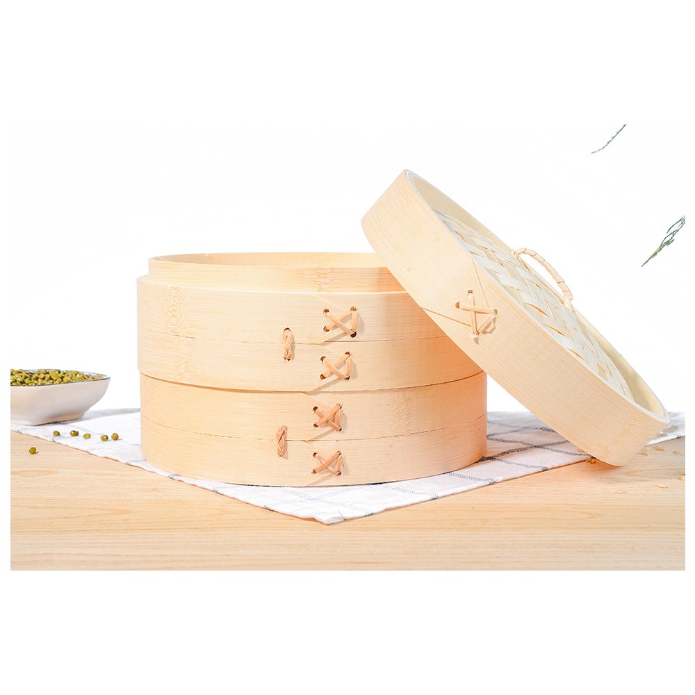 OEM Quality Eco Friendly High Grade Handcrafted organic bamboo dumpling steamer Steamed Bamboo Tray Made In Vietnam
