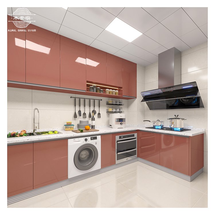 kitchen cabinets l shape melamine kitchen cabinet complete modern kitchen cabinet set Custom cabinetry rta modular furniture