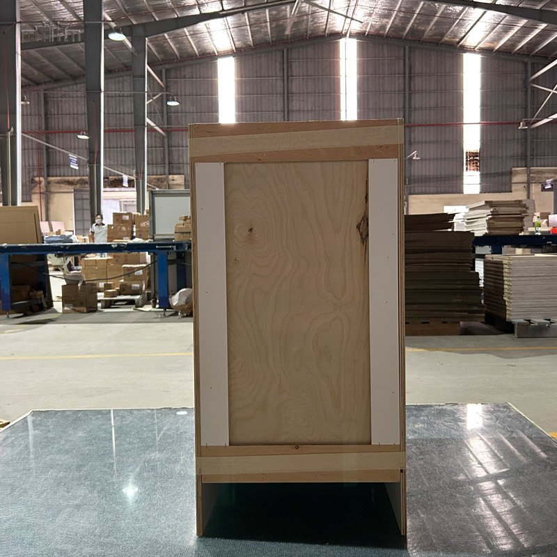 USA Spray Paint Modern Ready To Assemble Solid Wood Base White Shaker Kitchen Storage Cabinet for Kitchen