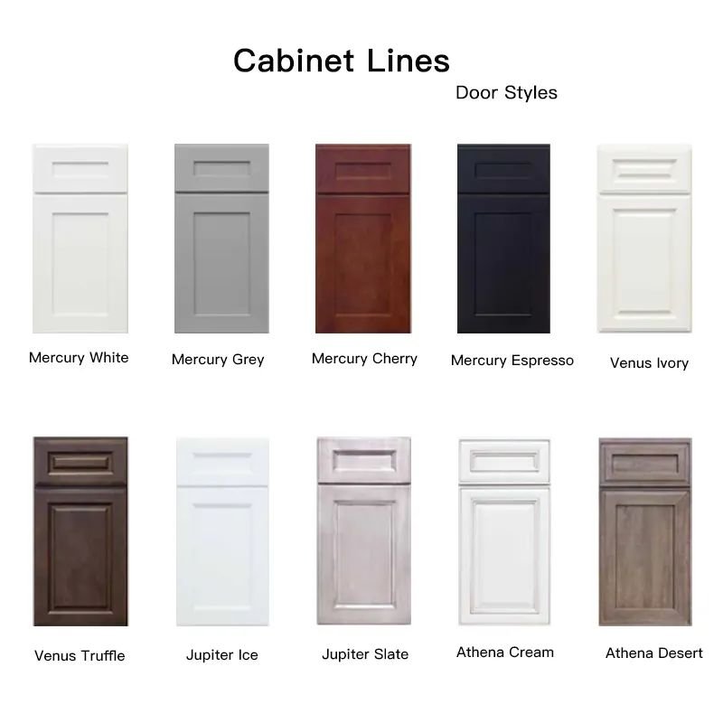 Kitchen Room Furniture Cheap Door Modular Modern Designs Kitchen Cabinet Complete Sets Ready To Assemble