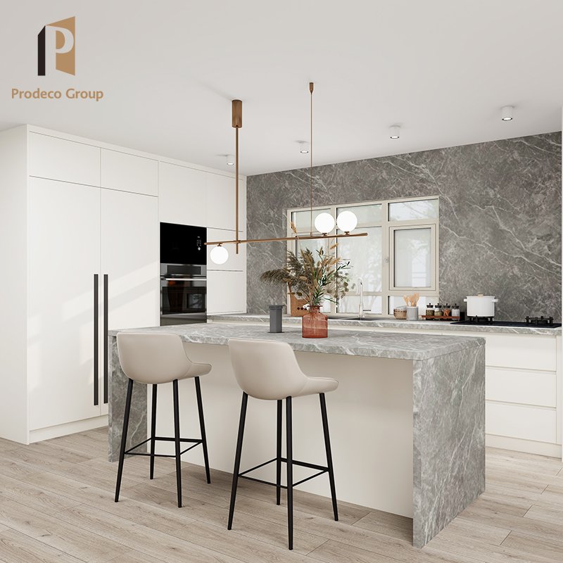 High End Apartment L Shape High Gloss White Wooden Kitchen Cabinets White Cupboard Modern Designs Kitchen Cabinets