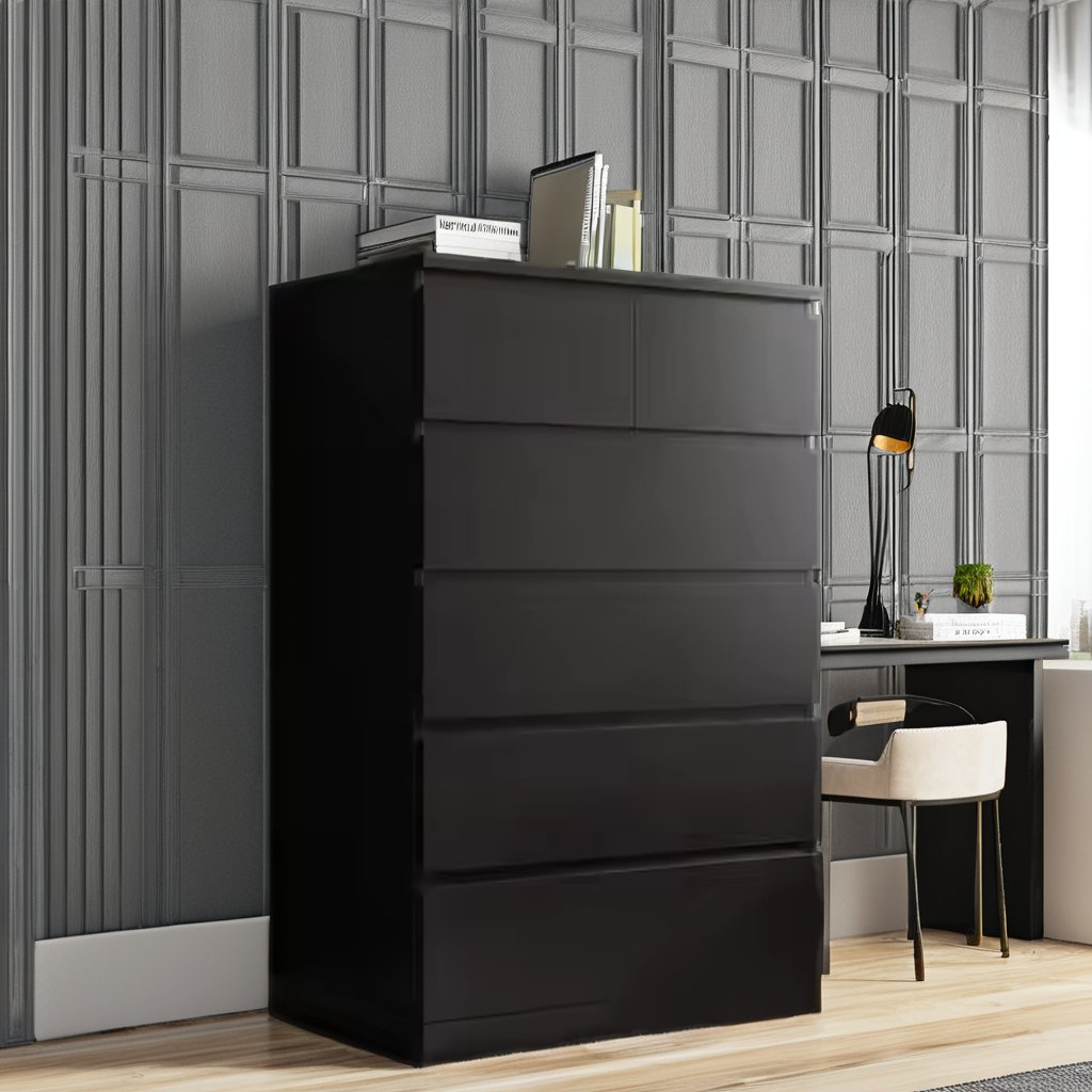 Modern Luxury 6-Drawer Sideboard Cabinet Best Minimalist Design Mattress Dresser for Bedrooms Basket Storage Wholesale Furniture