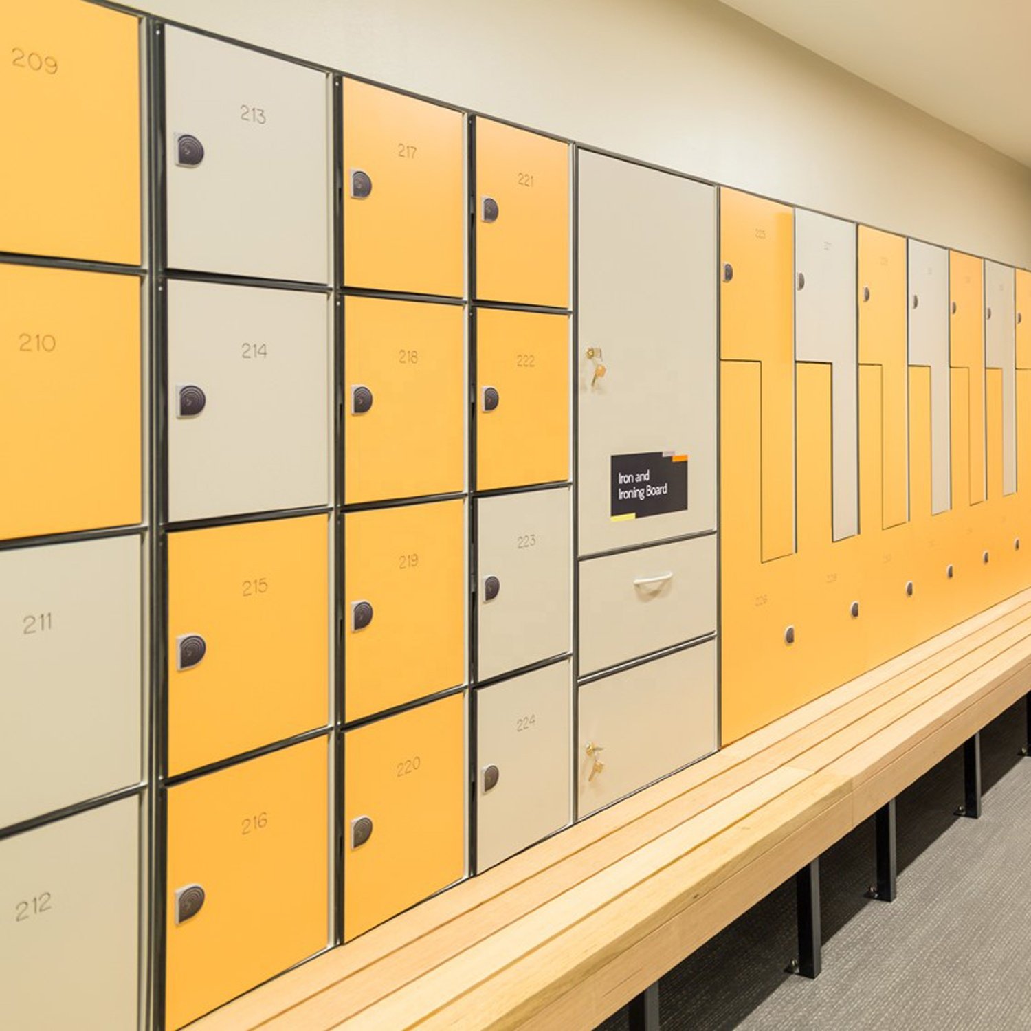 New Arrival HPL Sport Locker compact laminate locker Student Locker