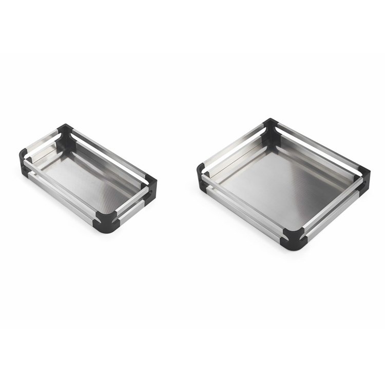 Kitchen cabinet sliding pull-out basket corner swivel basket drawer pull out basket blind corner