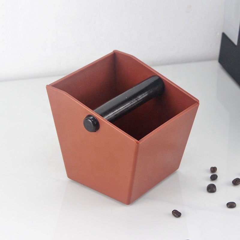 Coffee knock box espresso coffee tools abs plastic knock box coffee knock box bin