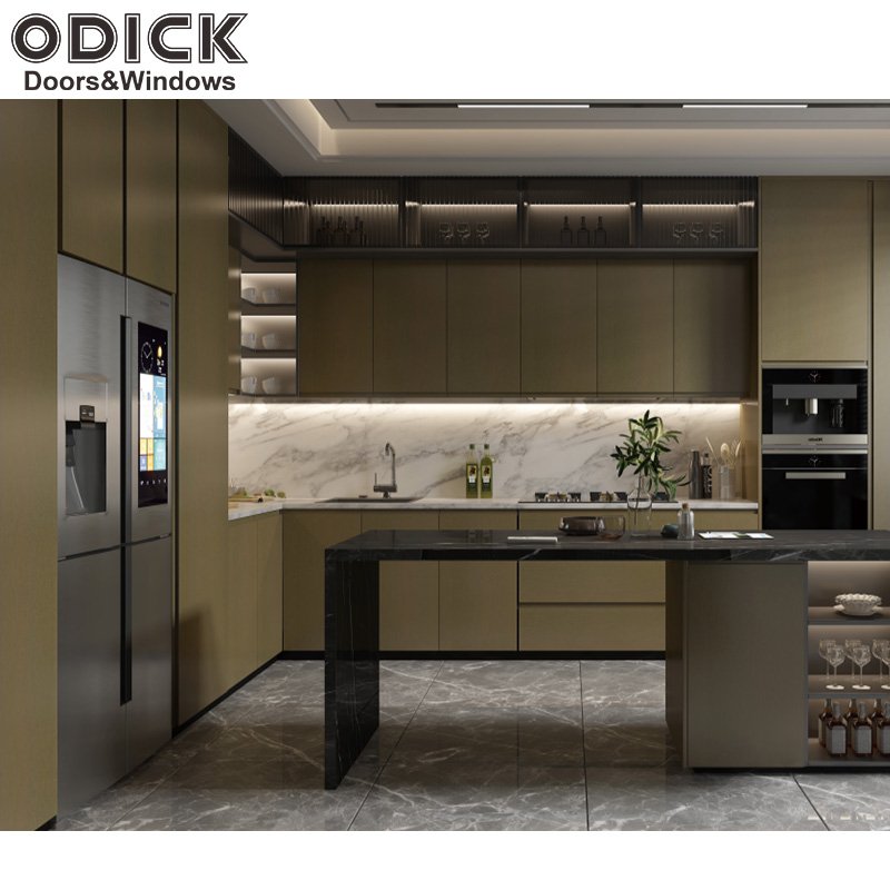 Wholesale Modern Kitchen Design Ready Made Cheap Kitchen Cabinets Stove Kitchen Sink Bathroom Faucet Accessories CN;GUA in China