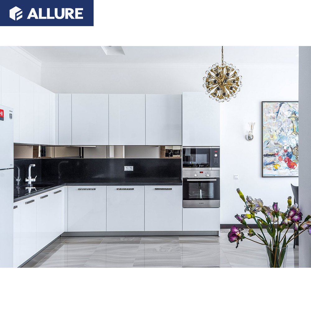 Allure Export Cheap China Fiberglass APP Kitchen Sink Cabinets Guangzhou Kitchens