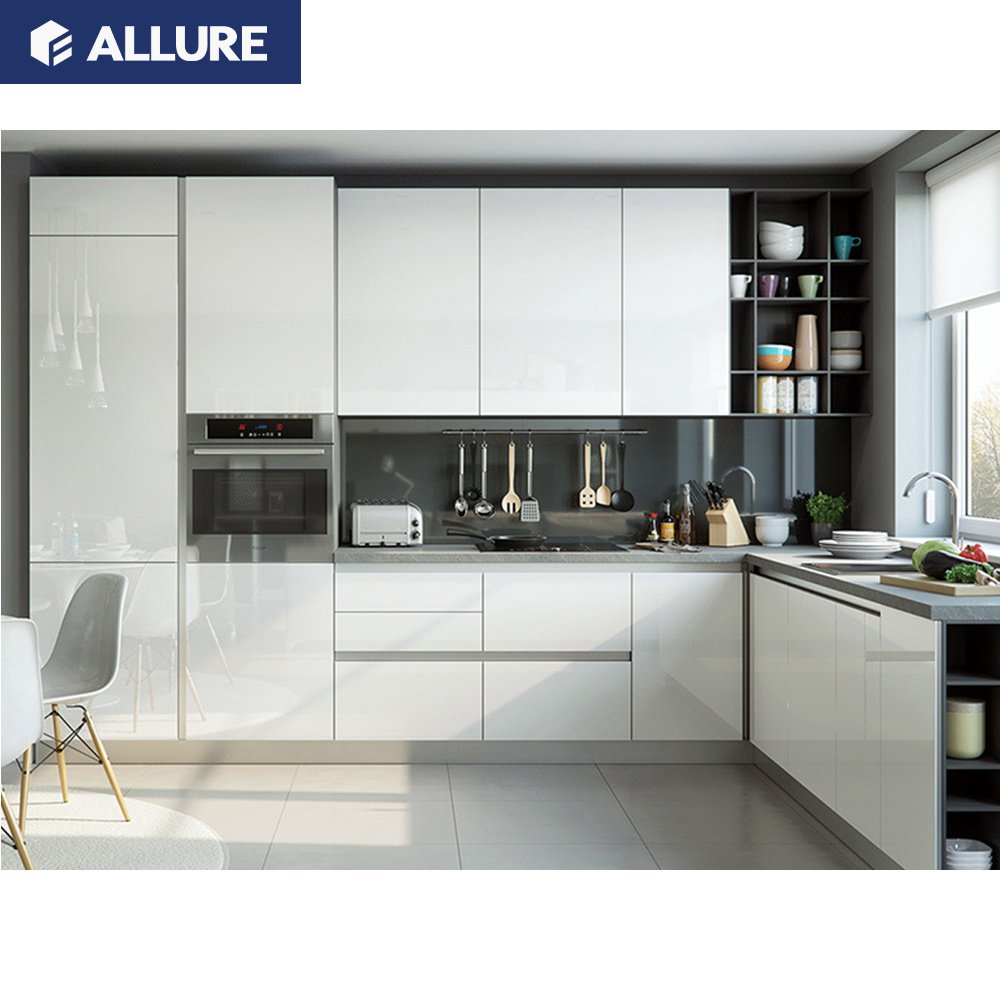 Allure Export Cheap China Fiberglass APP Kitchen Sink Cabinets Guangzhou Kitchens