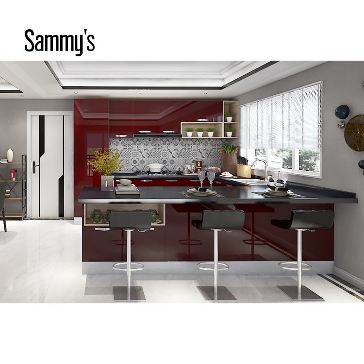 Sammys new model whole kitchen cabinet set ready to assemble kitchen cabinets