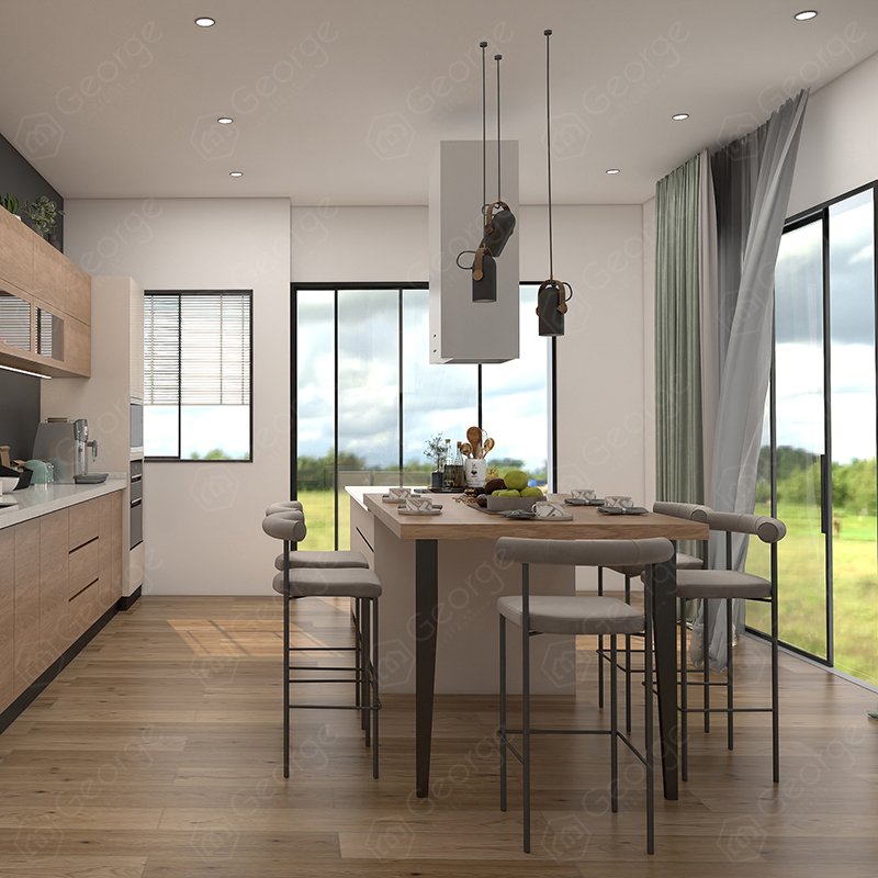 High End Affordable Modern Kitchen Cabinets And Countertops Storage Kitchenware