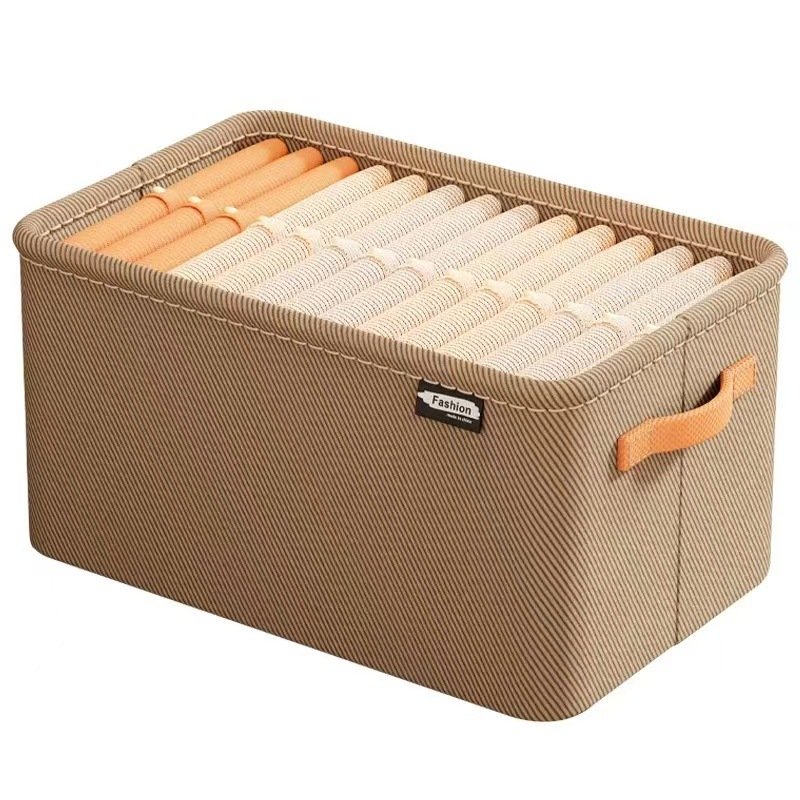 Household clothes storage box Living room bedroom storage box Large capacity wardrobe drawer Clothing pants storage box hot sale