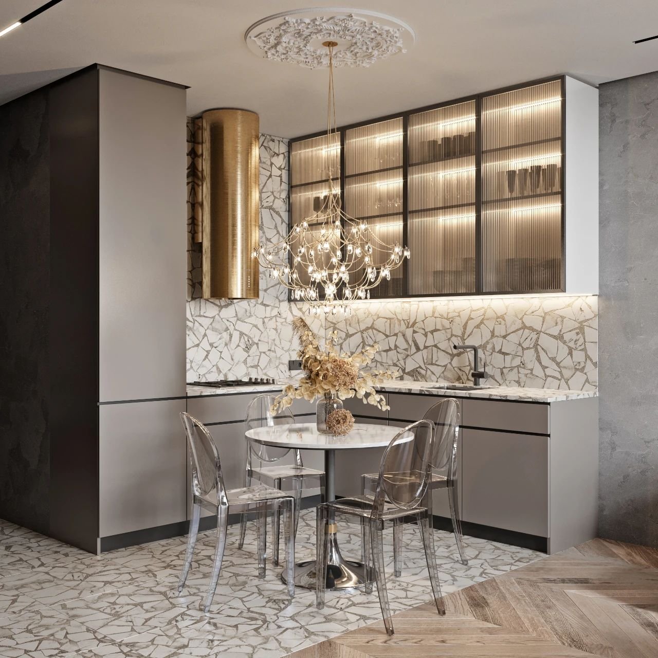 Modern kitchen cabinetry small kitchen design pantry cupboards