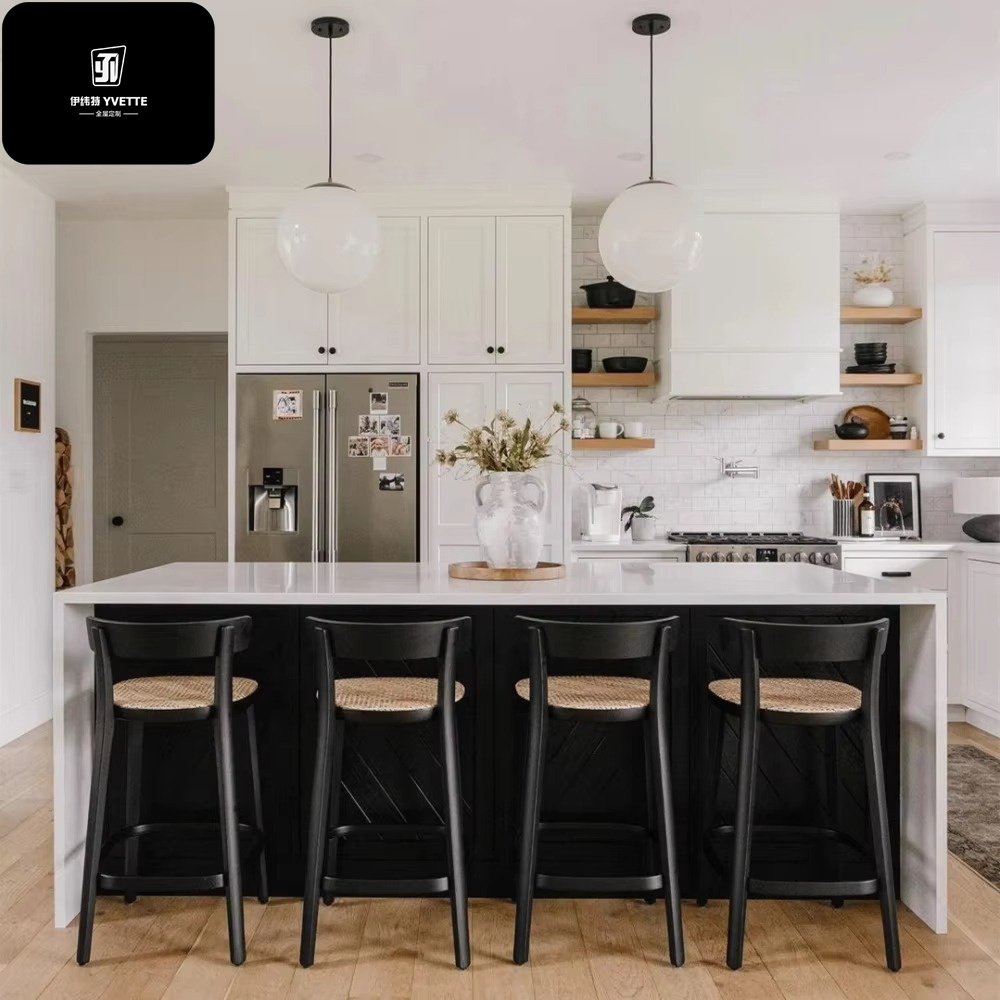 YVT Modern Contemporary Ready-Made Kitchen Cabinets with Sink for Kitchen Furniture Use