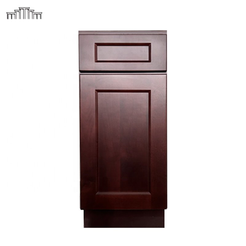 OEM Cabinetry Manufacturer Wholesale Kitchen Cabinets KCMA Solid Wood Espresso Stained Shaker Cabinet With Dovetail Drawer