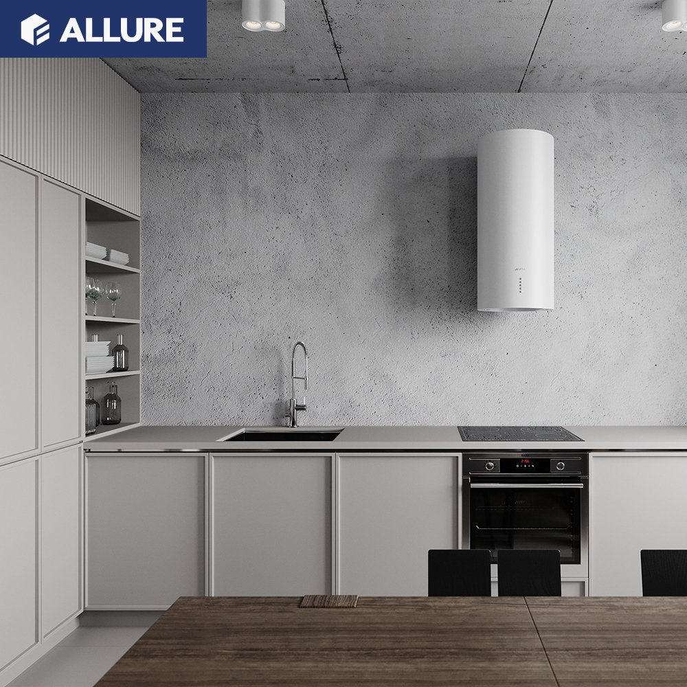 Allure United States Handle Furniture Prefab Room Home Designs Cheap Kitchen Cocina Completa For Sale Kitchen Cabinets