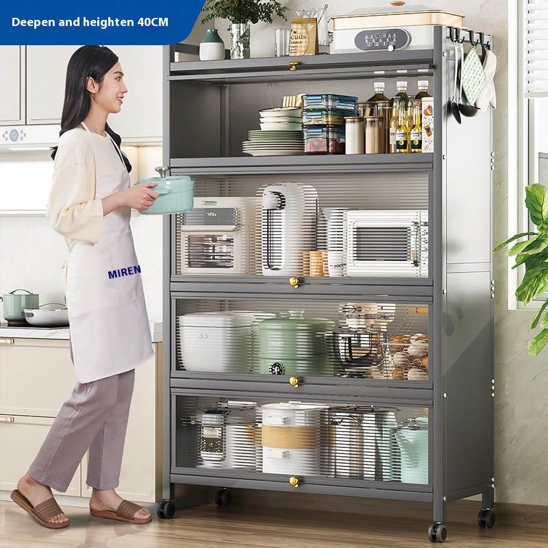 High Quality Storage Cabinet Multi Purpose Storage Rack 3/4/5 Tier Drawer Storage Utility Cart for Food Kitchen Accessories