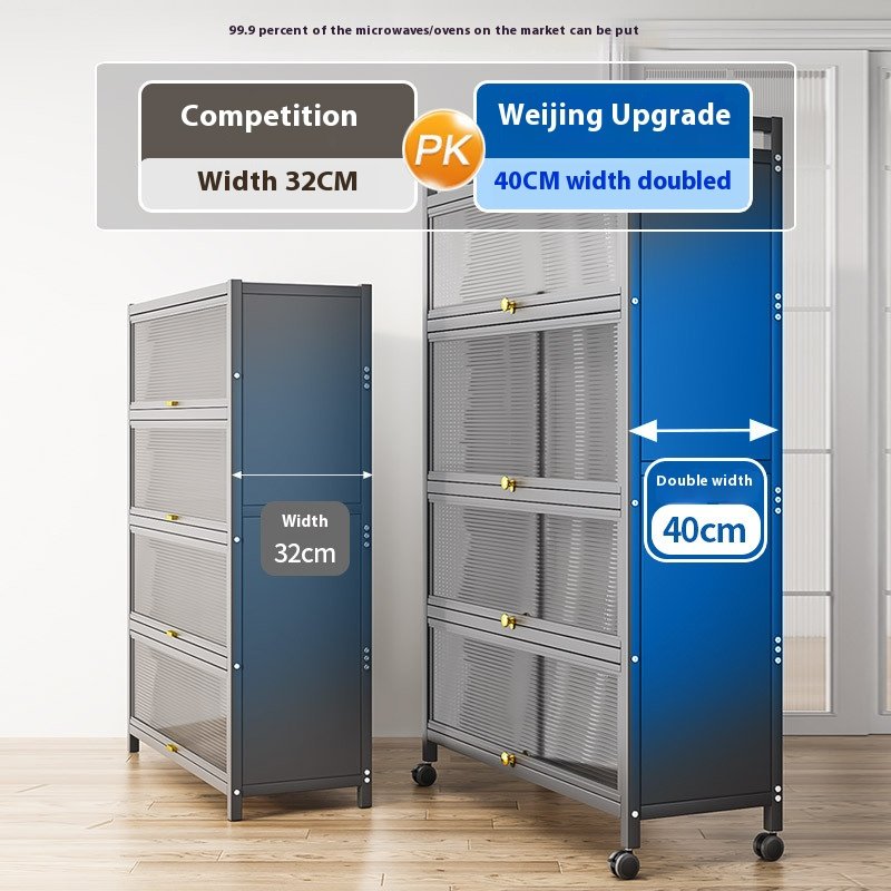 High Quality Storage Cabinet Multi Purpose Storage Rack 3/4/5 Tier Drawer Storage Utility Cart for Food Kitchen Accessories