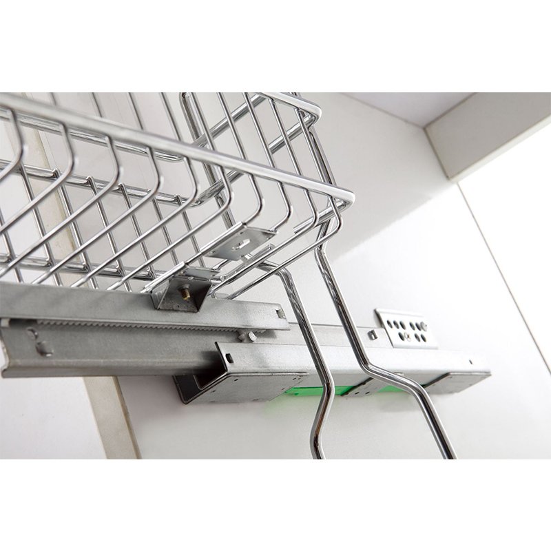 New Hot Sale Hot Sale Furniture Kitchen Basket Stainless Steel Pull Out Drawer Wire Basket VT-09.522