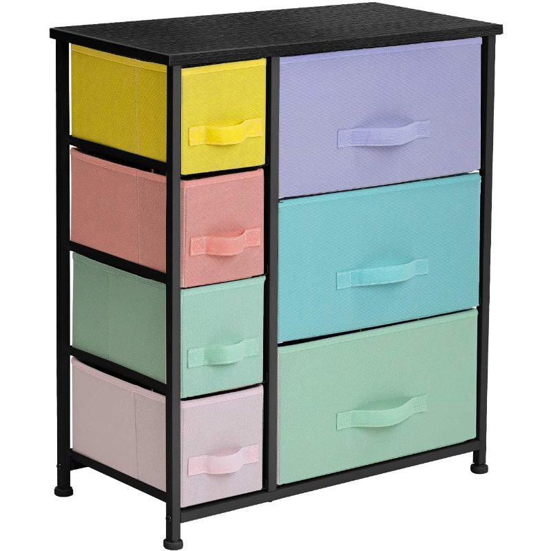 Best Seller Furniture Storage Tower Unit for Bedroom Dresser with Drawers Kids Storage Box