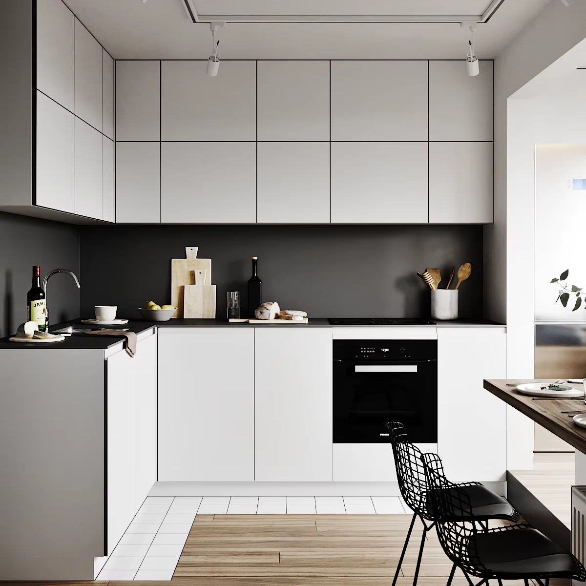 Modern High Gloss Lacquer Modular Kitchen Cabinets Stylish Design Modern Kitchen Cabinets