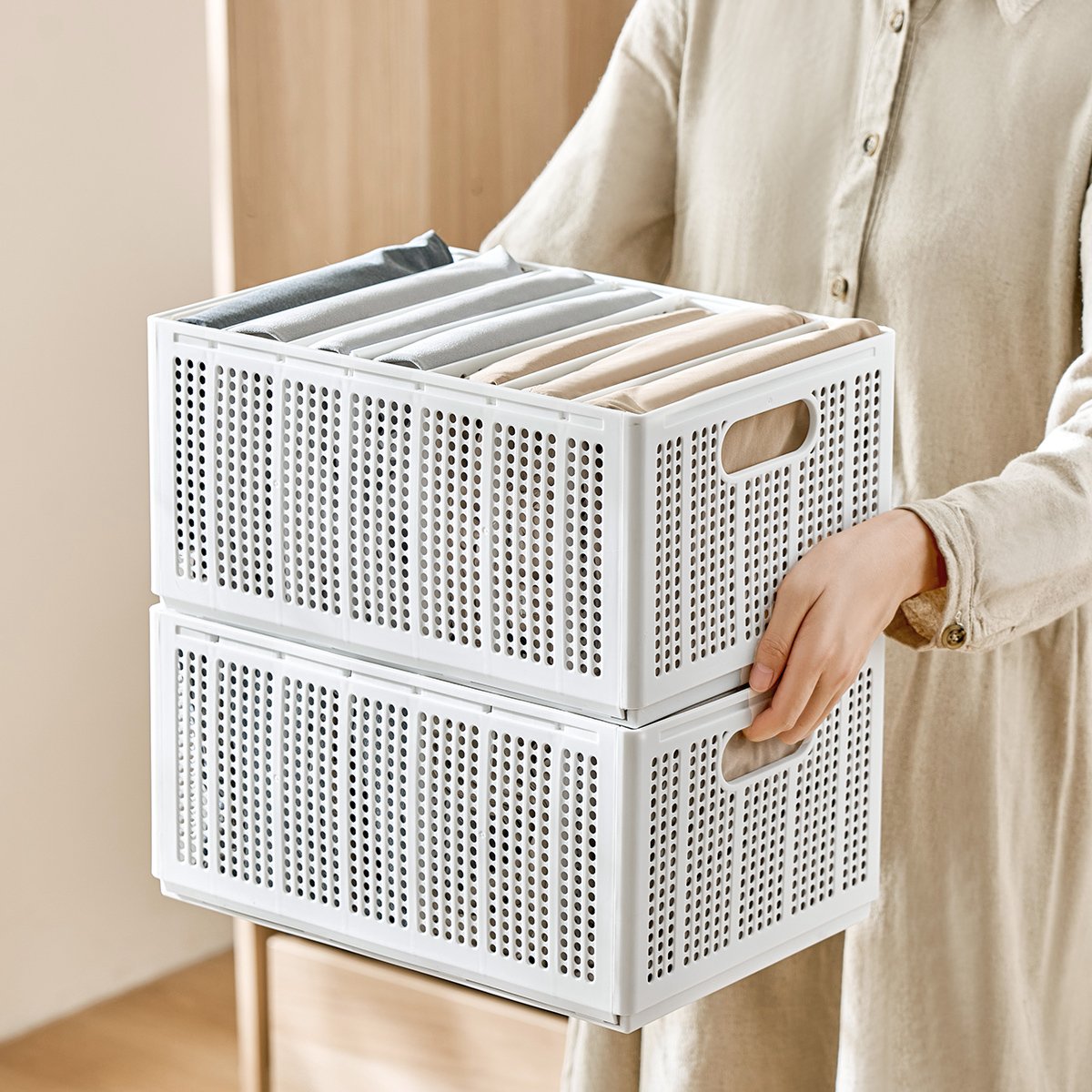 Drawer Closet Clothing Storage Box Clothes Separator Box Pants Storage Box Underwear Underwear Organizer