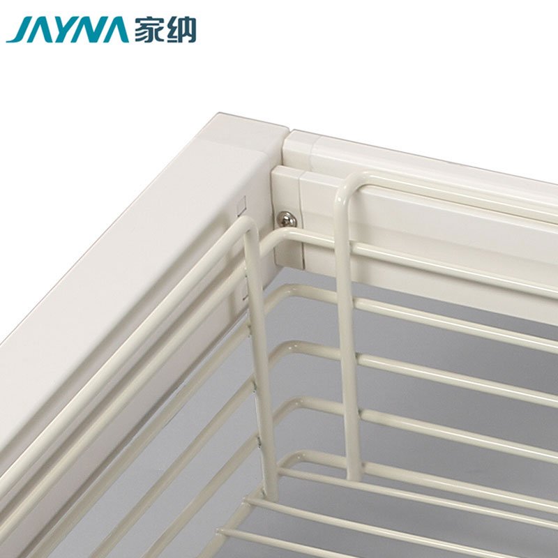 Wardrobe Accessories Drawer Slide Wire Storage Baskets