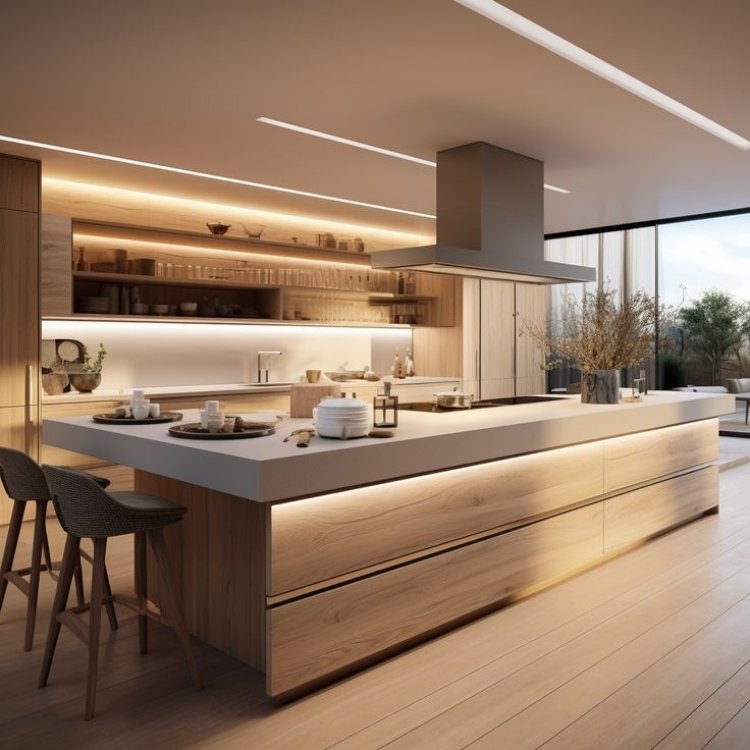 Tailored Kitchen Solutions Custom Cabinets Modern Design Oak Kitchen Cabinets Set Wooden Kitchen Cupboards With Pantry Cabinet