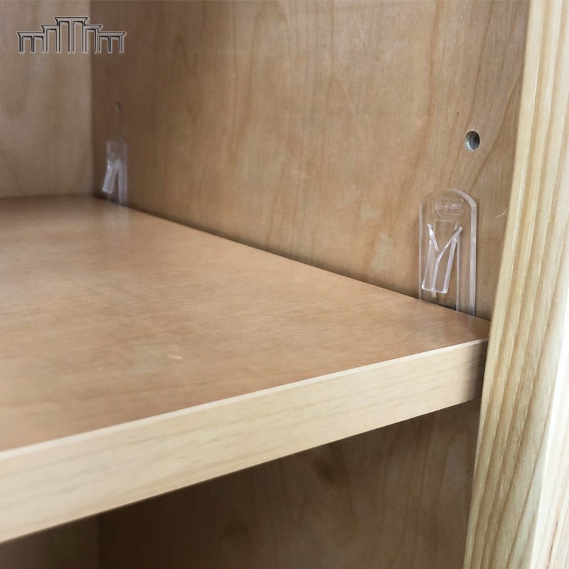 KCMA Single Door Solid Hickory Wood Ready To Assemble Soft Close Shaker Kitchen Wall Cabinets With Plywood Adjustable Shelf