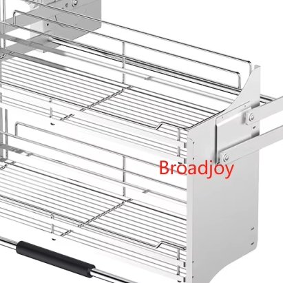 Pull Down Bowl and Dish Cabinet Basket Lift Basket Drawer Baskets Wholesale Stainless steel cabinet for Modern Kitchen