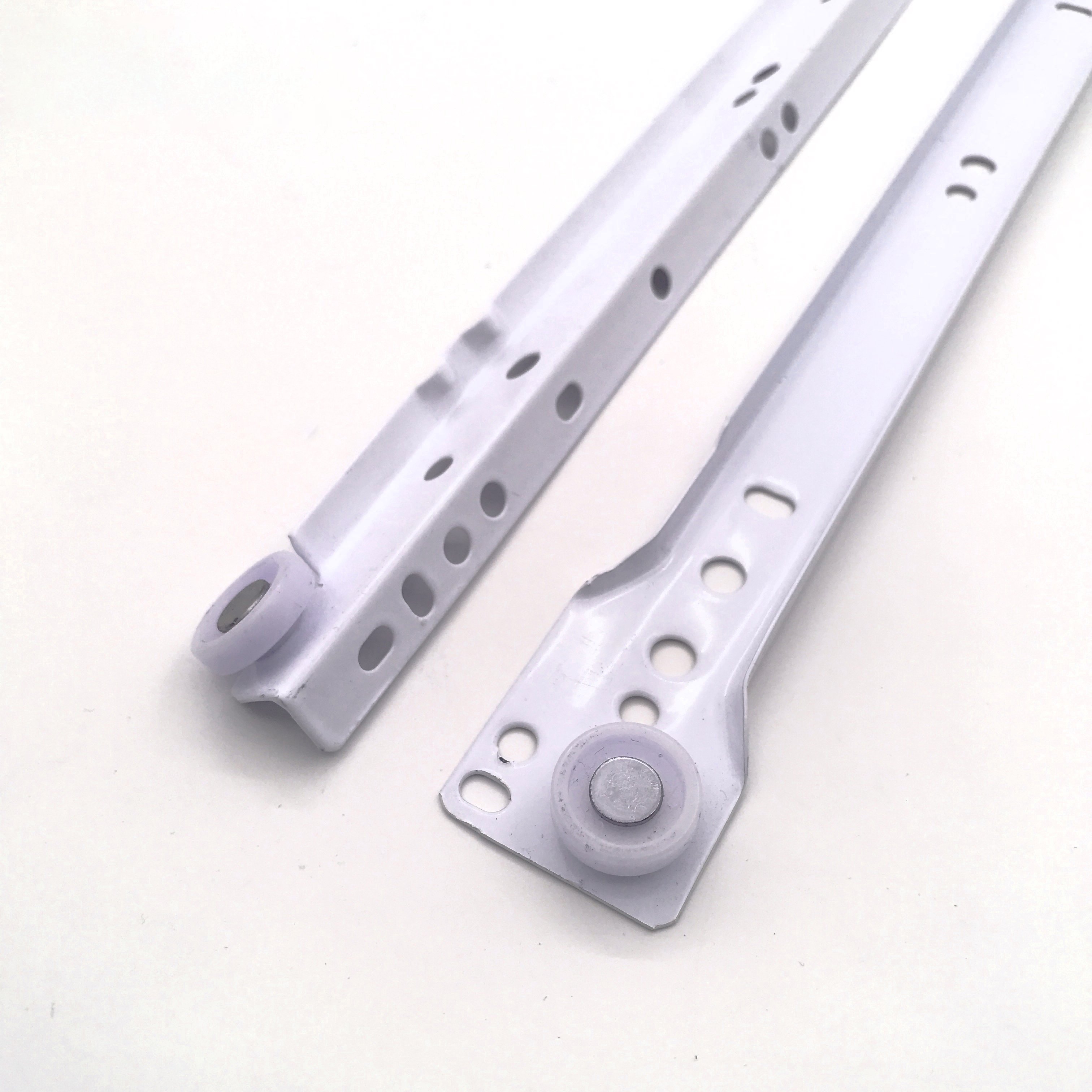 New Furniture Hardware Corredera Telescopic Steel Cabinet Drawer Slides Telescopic Sliding Roller Track