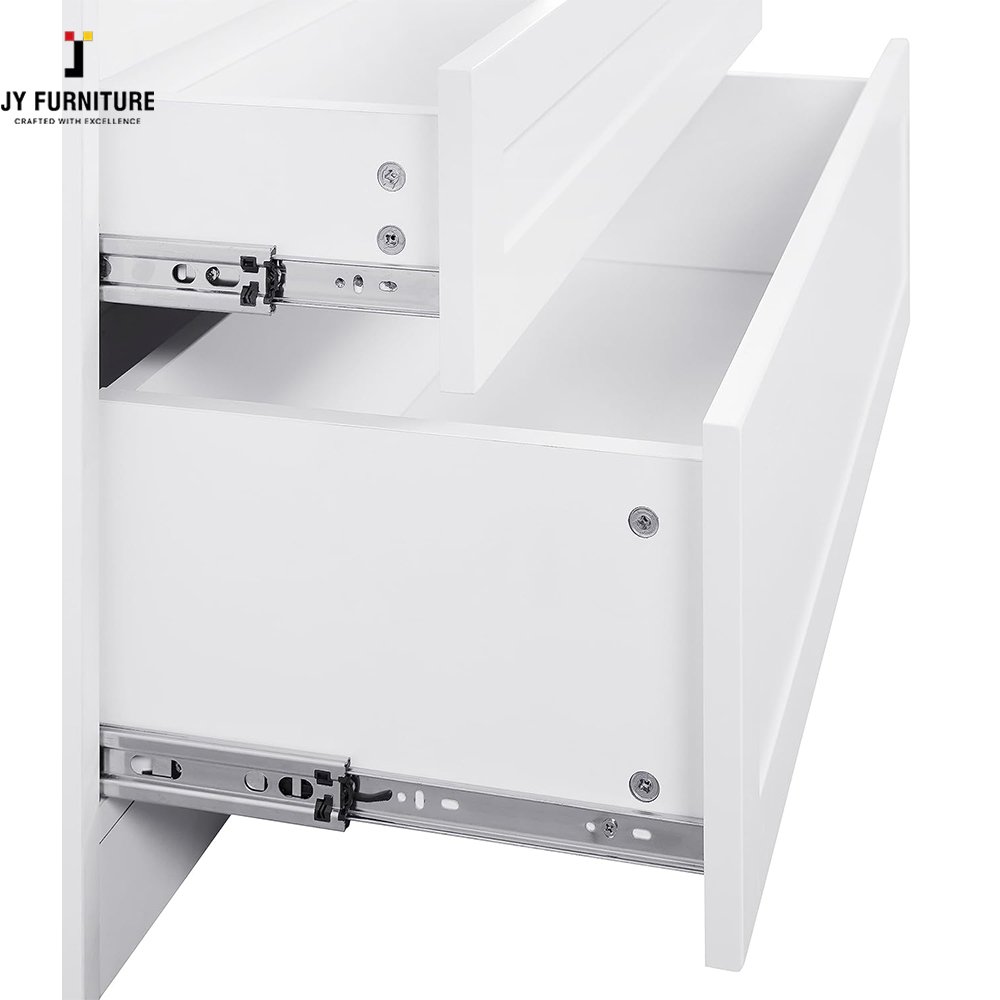 JY Customizable Particle Board Wardrobe with Hanging Rod and Adjustable Shelves Hardwood Wardrobe From Vietnam