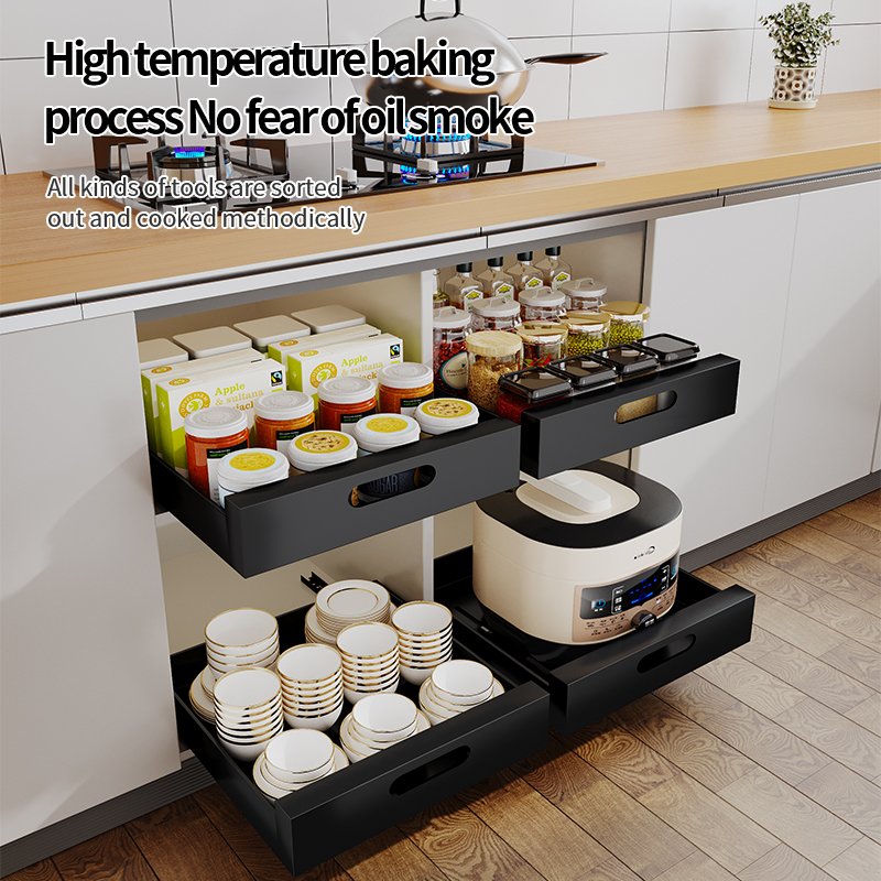 home kitchen multifunctional drawer style storagerack kitchen living room bedroomstorage drawerstorage basket